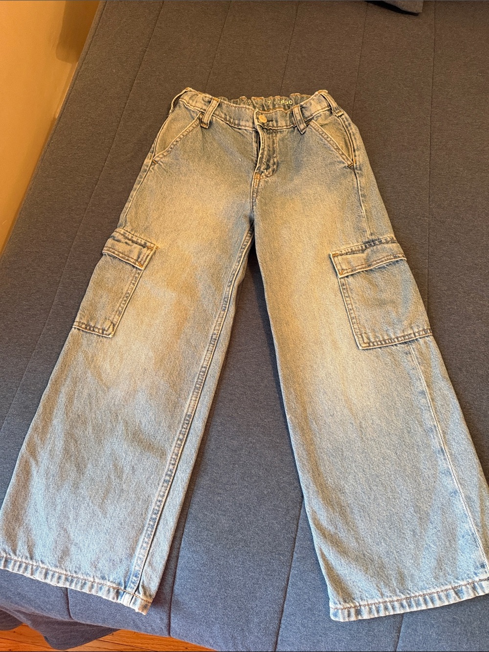 GAP Light Blue Cargo Jeans for Kids